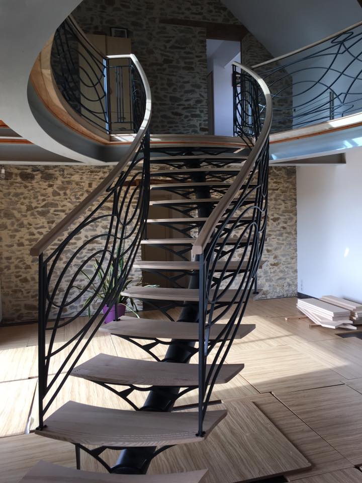 REGIS BERTHELOT Fabricant Escaliers Longue Jumelles Escalier Metallique 2