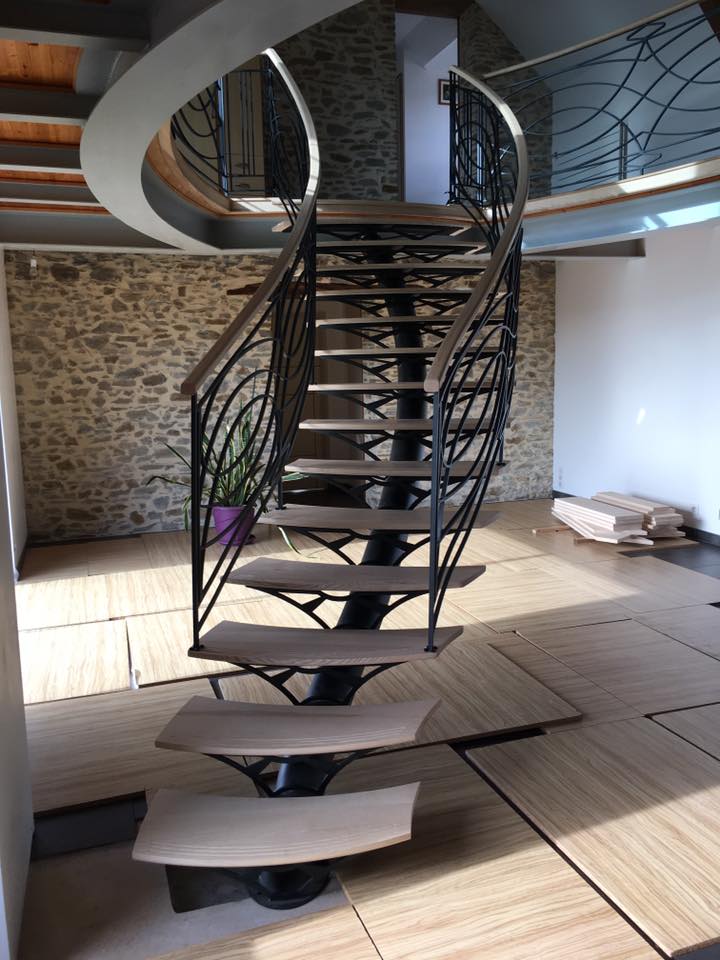 REGIS BERTHELOT Fabricant Escaliers Longue Jumelles Escalier Metallique 3