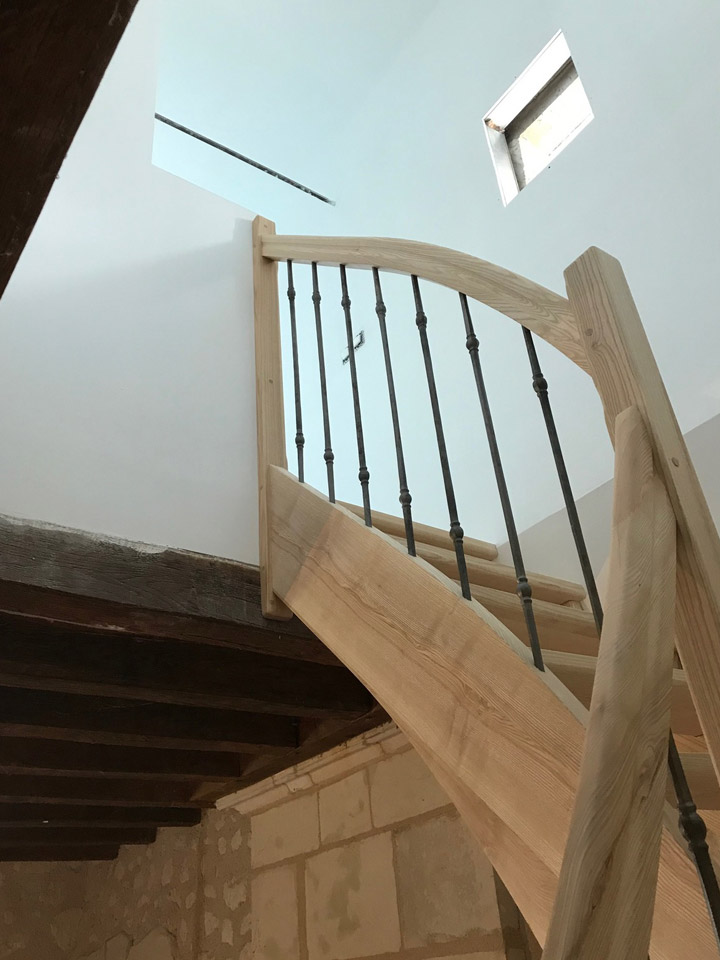 REGIS BERTHELOT Fabricant Escaliers Longue Jumelles A