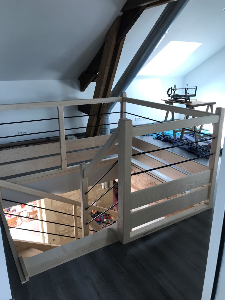 REGIS BERTHELOT Fabricant Escaliers Longue Jumelles Image008